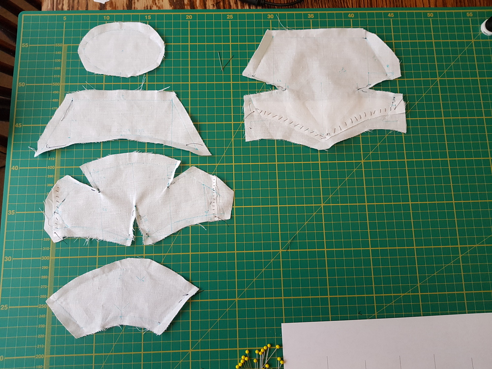 non woven plush prototype pattern